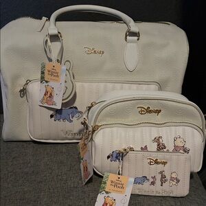 Disney Travel Bag Set with Winnie the Pooh - Never Used